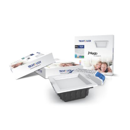 205302  Intego Pro Square Small 21W 4000K IP42 Cut-Out 120x120mm
